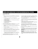 Предварительный просмотр 2 страницы Toshiba TF 541 Instruction Manual