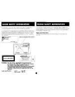 Preview for 3 page of Toshiba TF 541 Instruction Manual