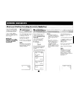 Preview for 32 page of Toshiba TF 541 Instruction Manual