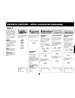 Preview for 40 page of Toshiba TF 541 Instruction Manual