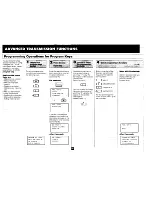 Предварительный просмотр 67 страницы Toshiba TF 541 Instruction Manual