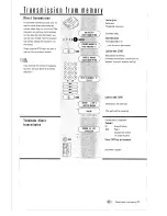 Preview for 22 page of Toshiba TF 605 Instruction Manual