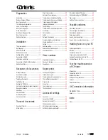 Preview for 3 page of Toshiba TF 610 User Manual