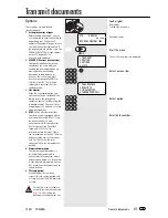 Предварительный просмотр 41 страницы Toshiba TF 851 User Manual