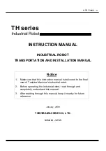 Preview for 1 page of Toshiba TH180 Instruction Manual