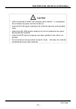 Preview for 50 page of Toshiba TH180 Instruction Manual