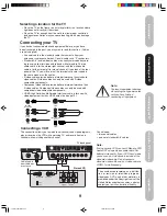 Preview for 9 page of Toshiba TheaterWide 20HL85 Owner'S Manual