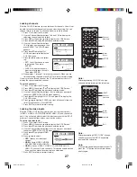 Preview for 27 page of Toshiba TheaterWide 20HL85 Owner'S Manual