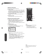 Preview for 34 page of Toshiba TheaterWide 20HL85 Owner'S Manual