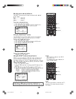 Preview for 38 page of Toshiba TheaterWide 20HL85 Owner'S Manual