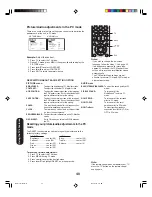 Preview for 40 page of Toshiba TheaterWide 20HL85 Owner'S Manual