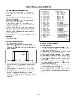 Предварительный просмотр 17 страницы Toshiba TheaterWide 20HL85 Service Manual