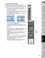 Preview for 39 page of Toshiba TheaterWide 20HL86 Owner'S Manual