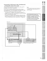 Предварительный просмотр 13 страницы Toshiba TheaterWide 20HLK67 Owner'S Manual