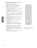 Предварительный просмотр 18 страницы Toshiba TheaterWide 20HLK67 Owner'S Manual