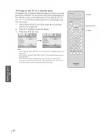 Предварительный просмотр 24 страницы Toshiba TheaterWide 20HLK67 Owner'S Manual