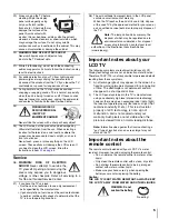 Preview for 5 page of Toshiba TheaterWide 20HLK86 Owner'S Manual