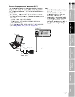 Preview for 17 page of Toshiba TheaterWide 20HLK86 Owner'S Manual