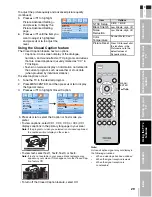 Preview for 29 page of Toshiba TheaterWide 20HLK86 Owner'S Manual