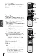 Предварительный просмотр 20 страницы Toshiba TheaterWide 23HL85 Owner'S Manual