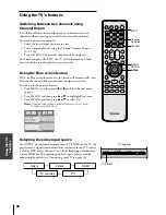 Предварительный просмотр 26 страницы Toshiba TheaterWide 23HL85 Owner'S Manual