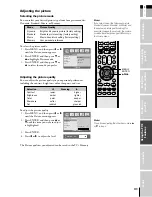 Предварительный просмотр 31 страницы Toshiba TheaterWide 23HL85 Owner'S Manual