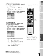 Предварительный просмотр 35 страницы Toshiba TheaterWide 23HL85 Owner'S Manual