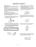 Предварительный просмотр 5 страницы Toshiba TheaterWide 26HL83 Service Manual