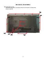 Предварительный просмотр 10 страницы Toshiba TheaterWide 26HL83 Service Manual