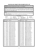 Предварительный просмотр 29 страницы Toshiba TheaterWide 26HL83 Service Manual