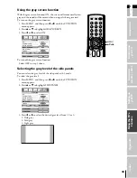 Предварительный просмотр 33 страницы Toshiba TheaterWide 27HL85 Owner'S Manual