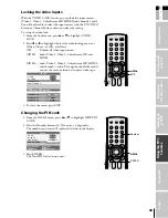 Предварительный просмотр 39 страницы Toshiba TheaterWide 27HL85 Owner'S Manual