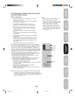 Preview for 19 page of Toshiba TheaterWide 30HFX84 Owner'S Manual