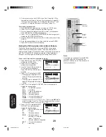 Preview for 28 page of Toshiba TheaterWide 30HFX84 Owner'S Manual