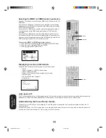 Preview for 44 page of Toshiba TheaterWide 30HFX84 Owner'S Manual