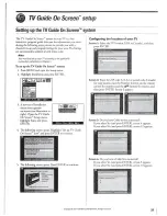 Предварительный просмотр 31 страницы Toshiba TheaterWide 32HL95 Owner'S Manual