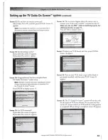 Предварительный просмотр 33 страницы Toshiba TheaterWide 32HL95 Owner'S Manual