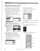 Предварительный просмотр 38 страницы Toshiba TheaterWide 32HL95 Owner'S Manual