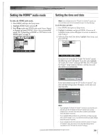 Предварительный просмотр 39 страницы Toshiba TheaterWide 32HL95 Owner'S Manual