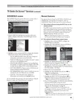 Предварительный просмотр 49 страницы Toshiba TheaterWide 32HL95 Owner'S Manual