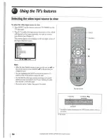 Предварительный просмотр 56 страницы Toshiba TheaterWide 32HL95 Owner'S Manual