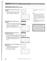 Предварительный просмотр 62 страницы Toshiba TheaterWide 32HL95 Owner'S Manual