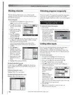 Предварительный просмотр 78 страницы Toshiba TheaterWide 32HL95 Owner'S Manual