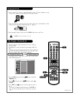 Предварительный просмотр 23 страницы Toshiba TheaterWide 44HM85 Owner'S Manual