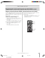 Preview for 31 page of Toshiba TheaterWide 46HM94 Owner'S Manual