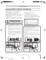 Preview for 19 page of Toshiba TheaterWide 46HM95 Owner'S Manual