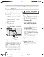 Preview for 22 page of Toshiba TheaterWide 46HM95 Owner'S Manual