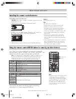 Preview for 28 page of Toshiba TheaterWide 46HM95 Owner'S Manual