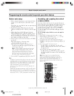 Preview for 31 page of Toshiba TheaterWide 46HM95 Owner'S Manual