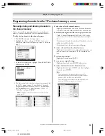 Preview for 43 page of Toshiba TheaterWide 46HM95 Owner'S Manual